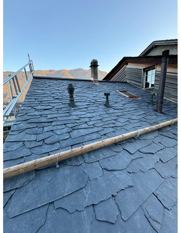 Telhas de Ardósia Tradição Milenar